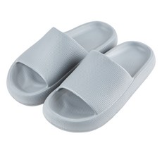 ABLE FACTORY 厚底室內拖鞋, 灰色, 1雙