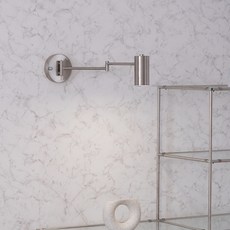 hit LIGHTING LED 壓克力壁燈 7W F7109CR, 鎳 + 暖白光