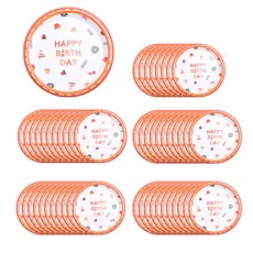 PARTYHAE 消防員的生日派對18厘米, 5個, 10片