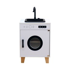 Ki&B 水流動療癒原木水槽, 雪白色, 1個