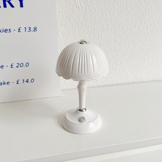 모스틱 러블리 스탠드 침실 로맨틱 인테리어 led 조명, 화이트