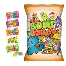 袋裝酸味糖果 350入, 910g
