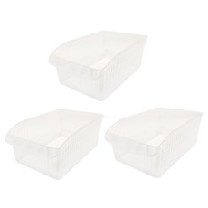 SNAZZY One Life Source Organizer 收納盒 寬型 3p, 透明