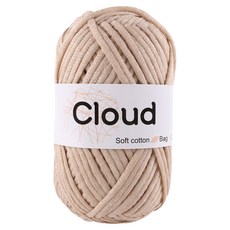 마마니트 클라우드 뜨개실, 02베이지, 1개