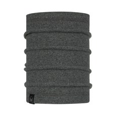 BUFF 孩童款素色保暖圍脖, 純灰色 HTR