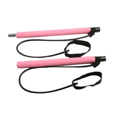쿼르디 요가 스트레칭 로프, 핑크, 1개