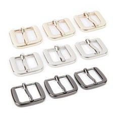 brand yarn 背帶方形調整扣 15mm 3款*3入, 1組, 金色+銀色+黑色