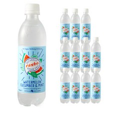 nexba 西瓜黃瓜薄荷氣泡水, 12個, 450ml