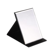 折疊長方形桌鏡 S號, 黑色的