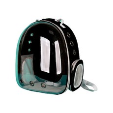 寵物透明外出背包 YT_RC483, 黑色