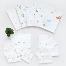 moms nature 幼兒用出生準備物 竹纖維尿布 極光 5入+招牌紗布 10入+招牌壓花 5入組