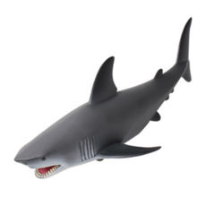 動物圖硬材料輪鯊魚, 1入