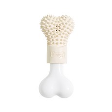 EETOYS 寵物狗骨頭玩具, 象牙, 1個