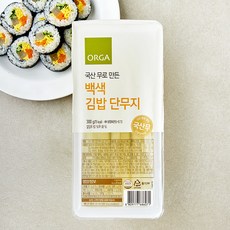ORGA 백색 김밥단무지, 300g, 1개