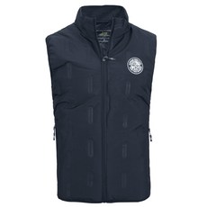 男款高領保暖填充背心 HS-3636