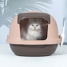 Petrong粉彩貓砂盆, 棕色