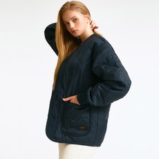 후아유 유니 퀼팅 자켓