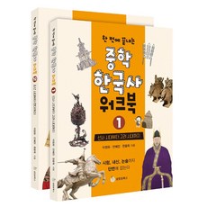 SeongrimwonBooks 一次搞定中學韓國史練習冊套組, 李正花, 安惠珍, 韓潤玉