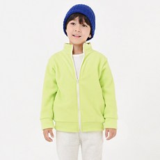 Kids Recipe 兒童霓虹搖粒絨拉鍊外套