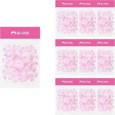 Uniart 仿真櫻花花瓣 白色+粉色 10入, 10個, 白色 + 粉色