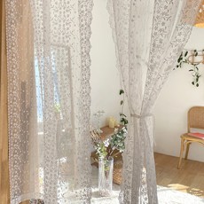 Keoteungeurigo 遮蔽簾 遮擋簾 魔鬼氈 開叉式 窗簾, 和諧