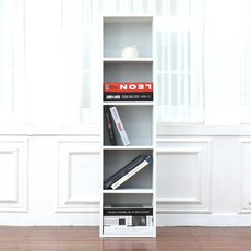 4MERIT 300型書架, 白色, 5層