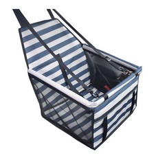 寵物條紋車用汽車座椅, 單色, 1個