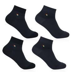 Arnold Palmer 男士夏季男士西裝襪實木 2 件 x 2 件套 TKA06, 黑色，鼠標顏色