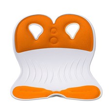 Ray Chair寬版姿勢調整椅, 白色 橘色