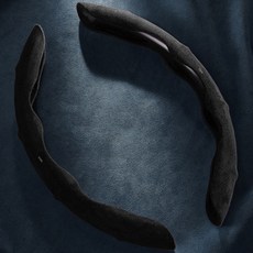 어반카 차량용 크로스오버 기모 핸들커버, 블랙