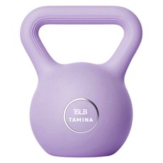 타미나스포츠 HDPE 케틀벨 15LB, 퍼플, 6.8kg, 1개