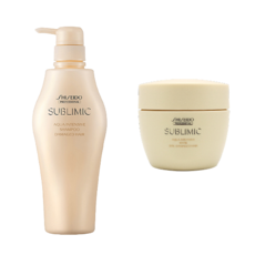 SUBLIMIC 專業保濕洗髮精 500ml+絲絨護髮乳 JHK_562 200g, 1套