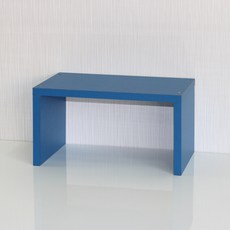 양지가구 양발이 선반, 파랑, 1단