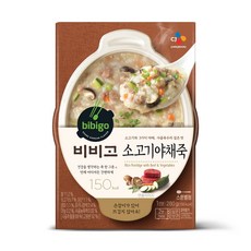 비비고 소고기야채죽, 280g, 1개