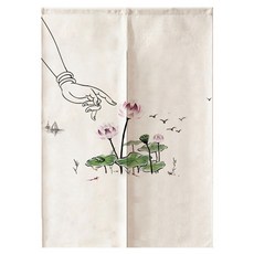 Market A 經典花卉藝術分割式窗簾, TYPE 16