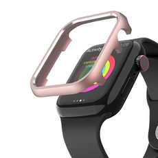 LuA lovel Apple Watch金屬錶殼 40mm, 玫瑰粉