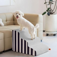 Kamurara 波浪寵物階梯, 黑色, 1個