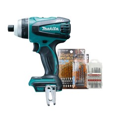 makita 牧田 18V 無線 4 模式衝擊起子 BL 裸工具 DTP141Z + 3 位全套, 1套