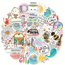 Woongming Store 可愛感性貼紙 50p, 1套, 類型 1