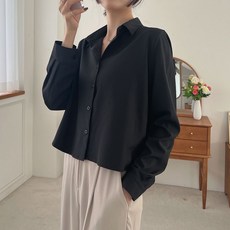 Dearlola 女款防皺短版罩衫 II_S020