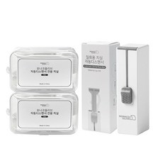 MONACO OLIVE 口袋裡的牙齒票券一次性牙線棒自動分裝器 8cm+牙線 7.5cm 50入*2入, 1套