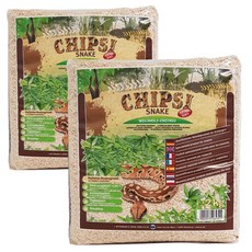 칩시 스네이크 파충류 베딩 2kg, 2개