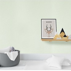 Sense Wall 黏貼式絲綢花紋壁紙, 薄荷綠