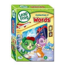 LeapFrog 跳跳蛙 基礎英語 Words 12件組, 4DVD + 4CD