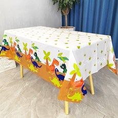 Market Pio廚房一次性派對桌布 動物朋友 款式2, 1入, 3個