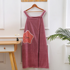 앨리스홈 호텔 골프장 샤워가운, 자주색, 1개