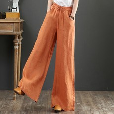 Lemon Soul 女款 Fuwa 寬鬆鬆緊帶長褲