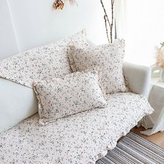 G&Y 清爽四季純棉花卉沙發墊