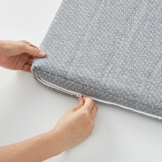 HANSSEM HUE 365 記憶泡棉床墊替換用外罩, 灰色