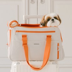 PETSLAND 寵物 Motion Line Bag + 內墊組合, 1套, 日落橙